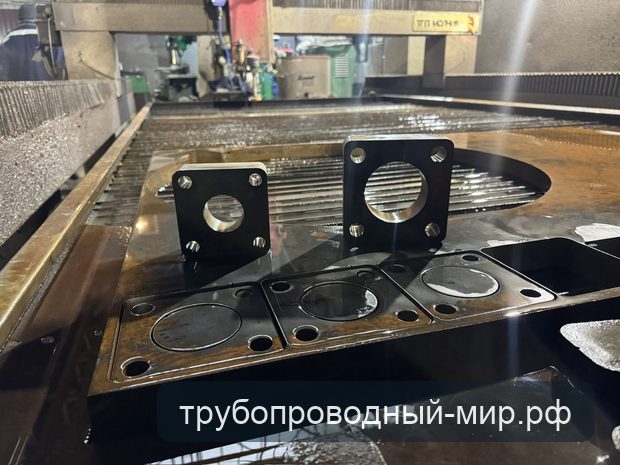 Сварная фланцевая пластина: сварка и сборка узла