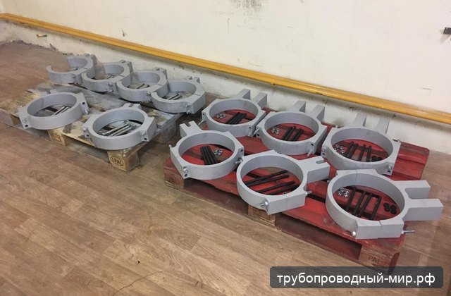 Хомуты после гидроабразивной резки и токарной доработки: резка формы