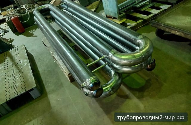Трубные U-образные узлы по чертежу