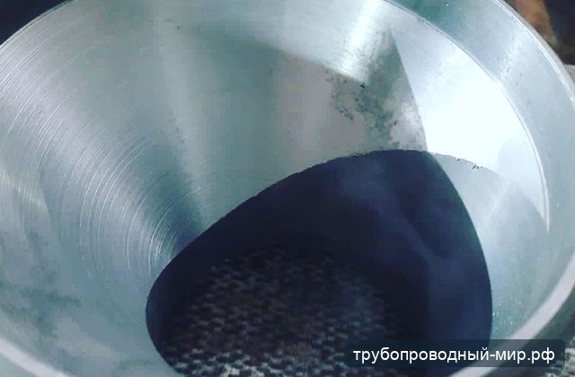 Внутренняя обработка крупной трубной детали