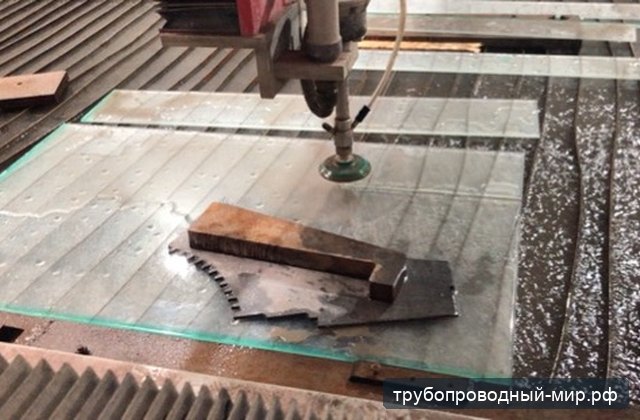 Гидроабразивная резка листовой заготовки