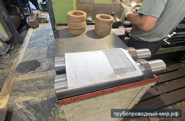 Токарные заготовки на производственном участке