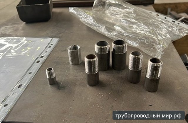 Резьбовые заготовки: токарная обработка и нарезание резьбы