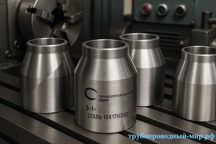 Переход Э 426х12-377х12 10х17н13м2т Переход Э 426х12-377х12 10х17н13м2т